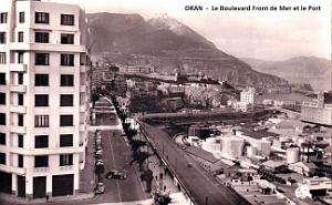 Oran - Boulevard Front de Mer et Port